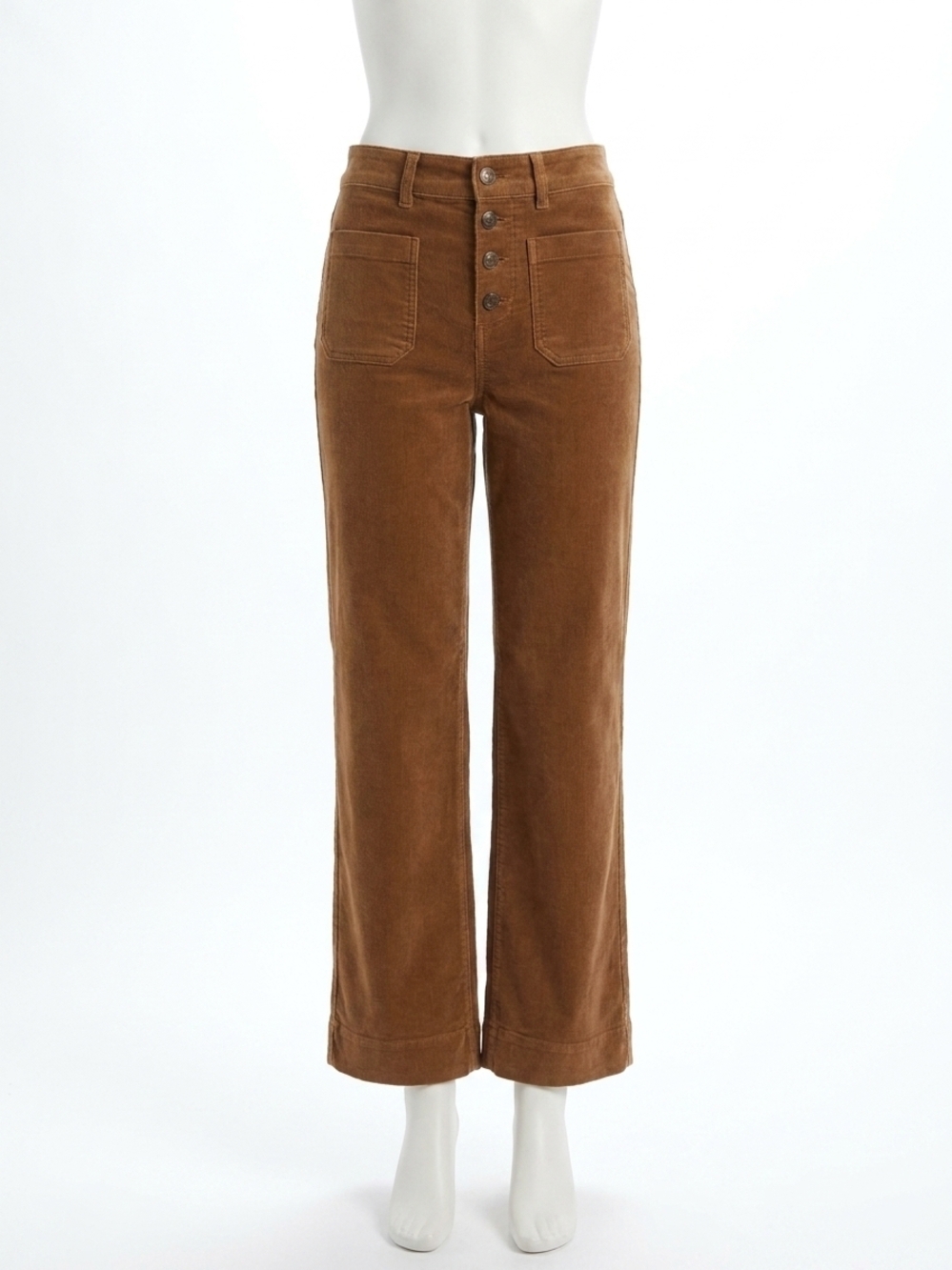 NEW FAHERTY stretch terry cord pant in brown